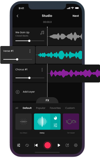 Mobile graphics with RC Studio in place